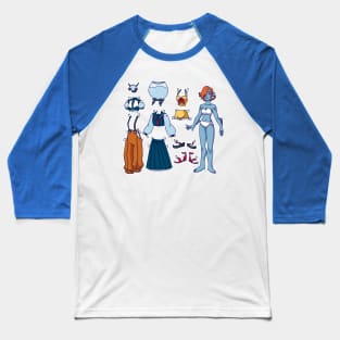 Paper Doll Maya Baseball T-Shirt